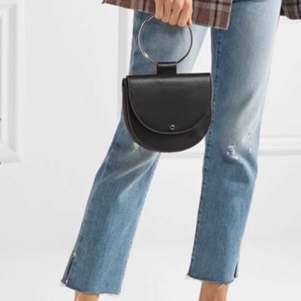 NEW Theory Whitney Suede and Leather bag